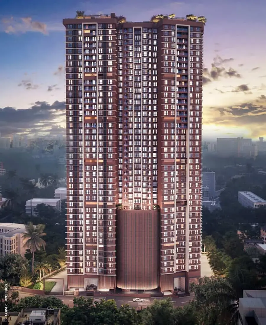 Passcode Right Choice building elevation – Luxury 2 & 3 BHK apartments in Malad East, Mumbai